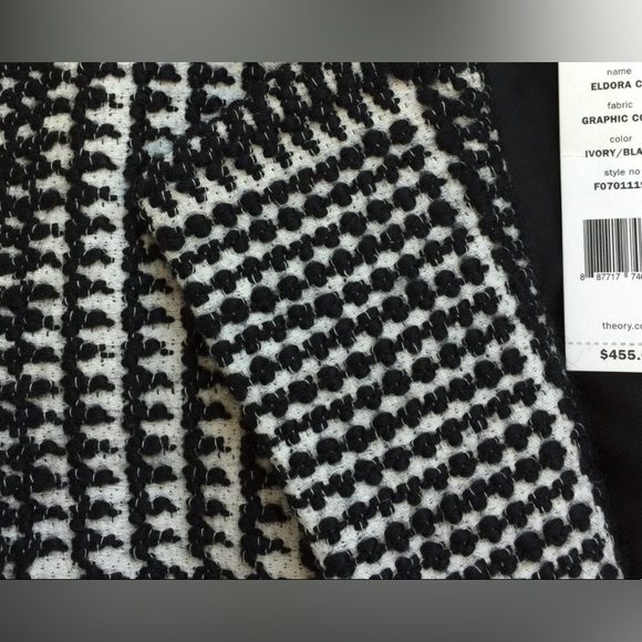 Theory wool blend plaid west - Picture 12 of 12